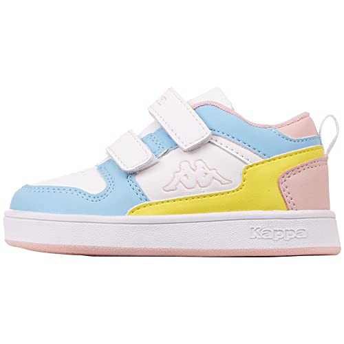 Kappa Deutschland Unisex Baby STYLECODE: 280014M Lineup Low M Sneaker, White/L`Blue, 21 EU von Kappa