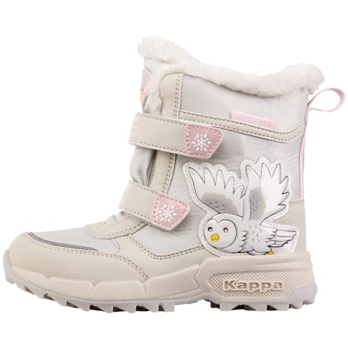 Kappa Stylecode: 261045k Flake Ii Tex K Girls Schneestiefel, L Grey Rosé, 31 EU von Kappa