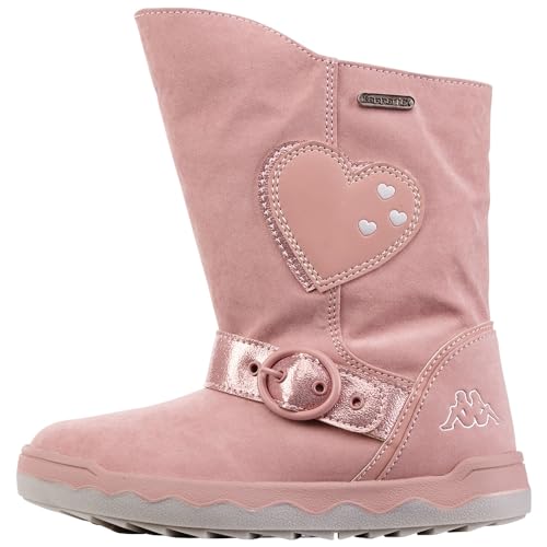 Kappa Deutschland Unisex Kinder Stylecode: 261063k Seifur Tex K Girls Schneestiefel, Rosé L Grey, 30 EU von Kappa