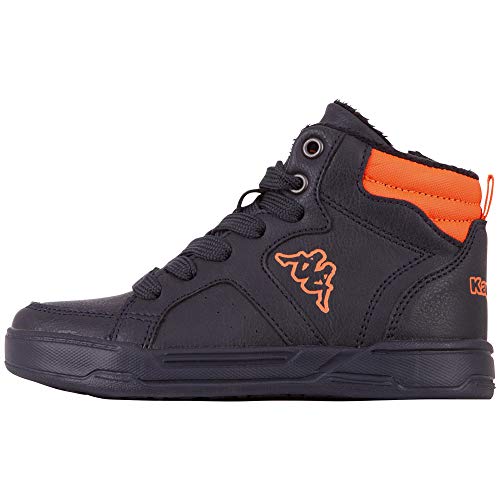 Kappa Unisex Kinder Grafton K Unisex Kids Stra en Laufschuh, 6744 Navy Orange, 25 EU von Kappa