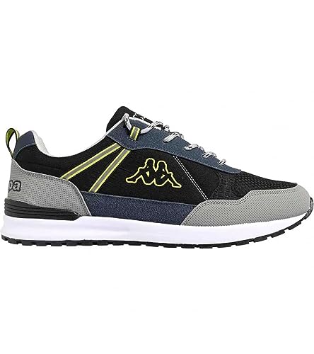 Kappa Herren ANTOR Low-top, Schwarz Blau Grün, 44 EU von Kappa