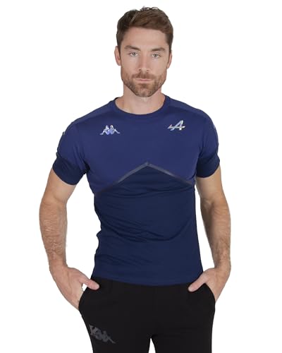 Kappa Herren Aybi Alpine F1 Tshirt, blau, XL von Kappa