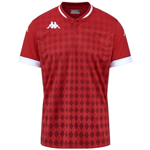 Kappa Herren BOFI T-Shirt, rot/weiß, XXL von Kappa