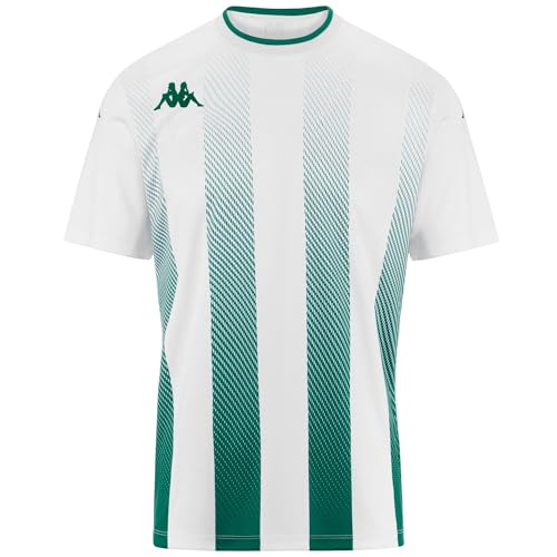 Kappa Herren BUGO T-Shirt, Weiß, Grün, XL Kappa Herren BUGO T-Shirt, Weiß, Grün, XL von Kappa