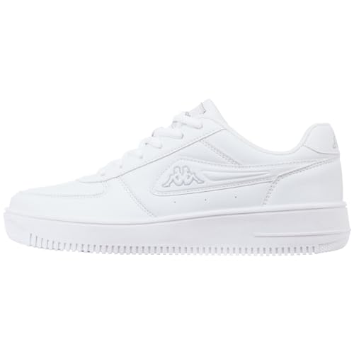 Kappa Herren Bash Sneakers, Weiß White L Grey 1014, 43 EU von Kappa