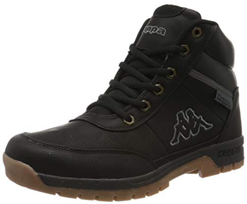 Kappa Herren Bright Mid Light Klassische Stiefel, Schwarz Black 242075 1111, 45 EU von Kappa