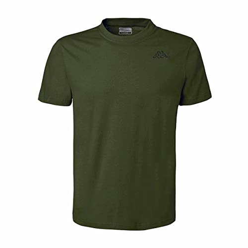 Kappa Herren Cafers t-Shirt, grün, XXL von Kappa