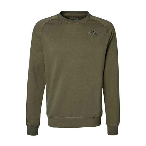 Kappa Herren Caimali SWT Sweatshirt, grün, 4X-Large von Kappa