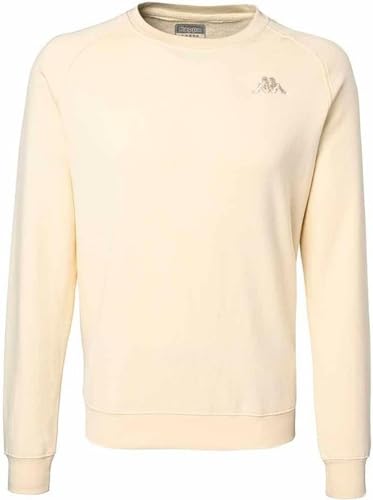 Kappa Herren Caimali SWT Sweatshirt, weiß/beige, XXL von Kappa