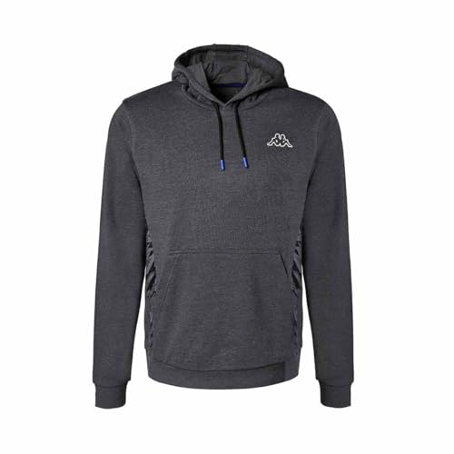 Kappa Herren Cheldy Graphik Sweatshirt, grau, S von Kappa