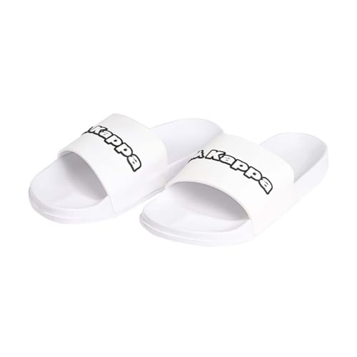 Kappa Herren Coll Gale Sportsandale, Weiß-Schwarz, 41 EU von Kappa