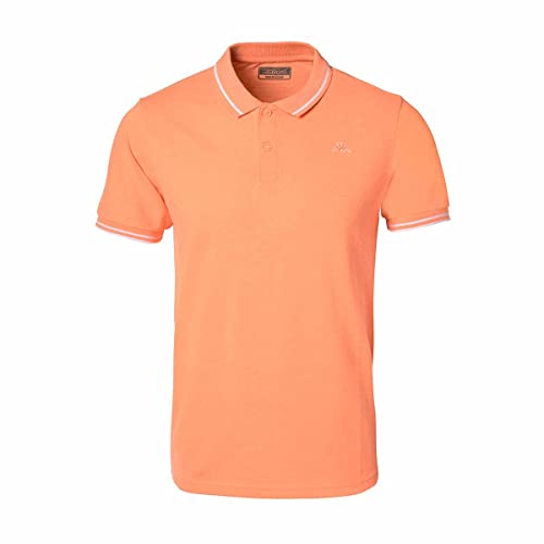 Kappa Herren Ezio t-Shirt, Orange, 4XL von Kappa