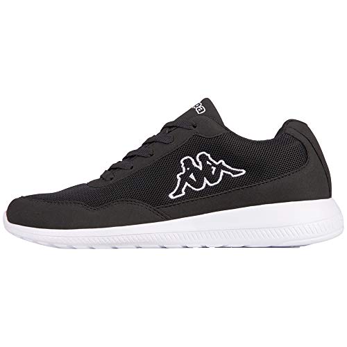 Kappa Herren Follow Sneaker, Schwarz Black White 1110, 47 EU von Kappa