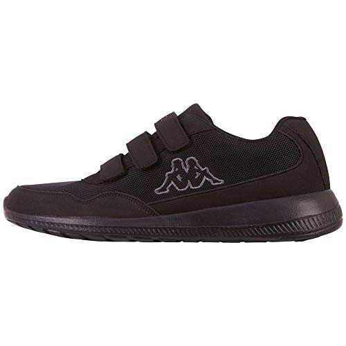 Kappa Herren Follow Vl Sneaker, 1116 Black Grey, 47 EU von Kappa