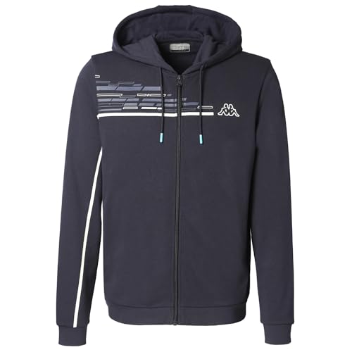 Kappa Herren Gadios Graphik Sweatshirt, blau, L von Kappa