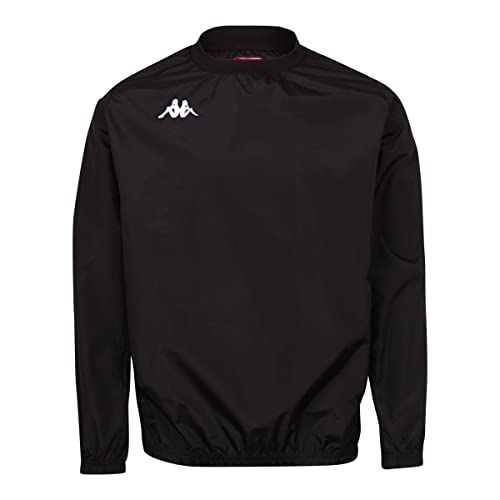 Kappa Herren Gaggio Sweat Sweatshirt, Schwarz, L von Kappa