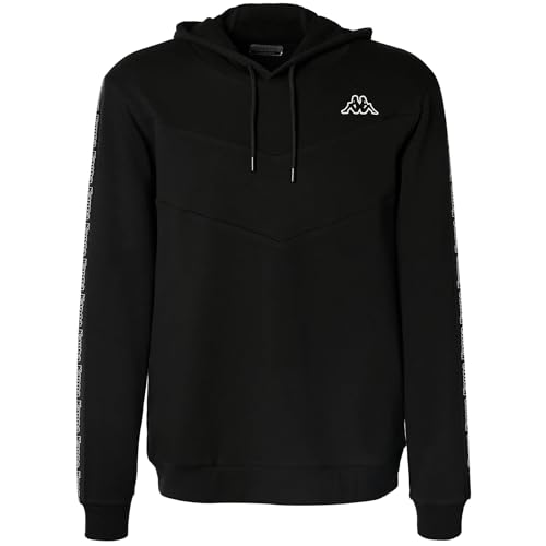 Kappa Herren Ich Stelle Mir vor, Active Man Sweatshirt, Schwarz, L von Kappa