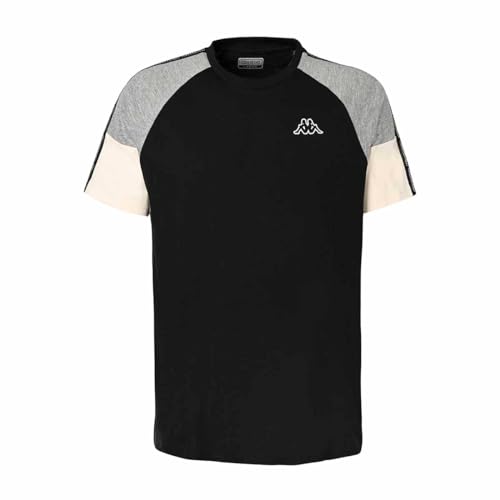 Kappa Herren Ipool Active Man t-Shirt, grau/weiß, L von Kappa