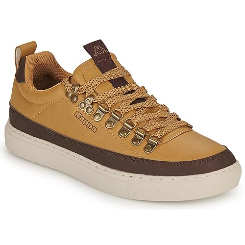 Kappa Herren Lacedelli Sneaker, gelb braun, 43 EU von Kappa