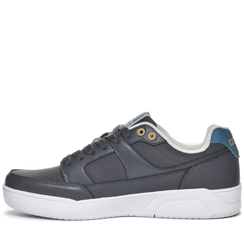 Kappa Herren Logo Finnik Walking-Schuh, Grey Dk Blue Dk, 42 EU von Kappa