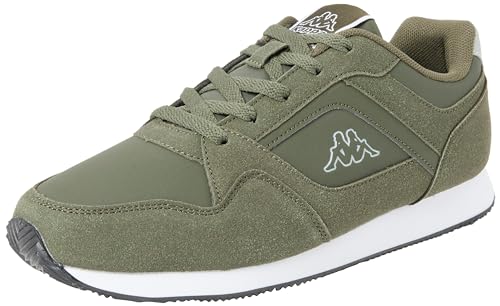 Kappa Herren Logo Foles Walking-Schuh, Green Dk Grey Lt, 40 EU von Kappa