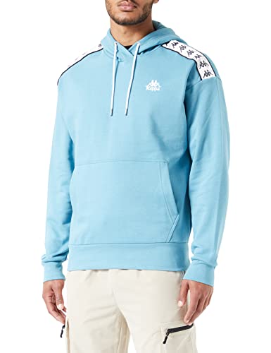 Kappa Herren Men, Sweatshirt, Loose Fit, Adriatic Blue, L EU von Kappa