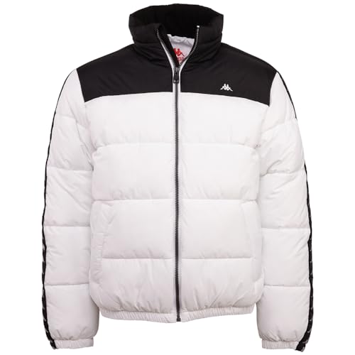 Kappa Herren STYLECODE: 312020 Limbo Men, Jacket, Regular Fit Jacke, Snow White, M von Kappa