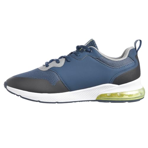 Kappa Herren Splinter Man Leichtathletik-Schuh, Blau Schwarz Grau, 41 EU von Kappa