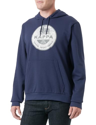 Kappa Herren Sweascout Sweatshirt, Azul Marino, XL von Kappa