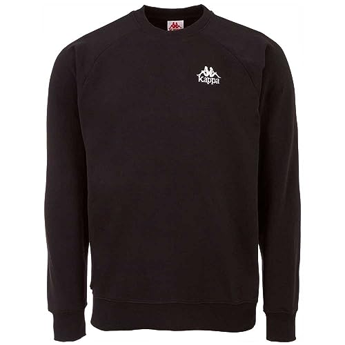 Kappa TAULE RN Herren Sweatshirt Caviar 705421 19-4006, Bekleidungsgröße:S von Kappa