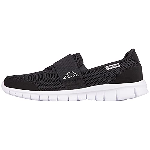 Kappa Herren Taro Slipper, Schwarz 1110 White Black, 48 EU von Kappa