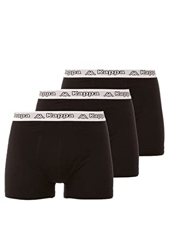 Kappa Herren Vario 3 Retroshorts, Caviar, M von Kappa