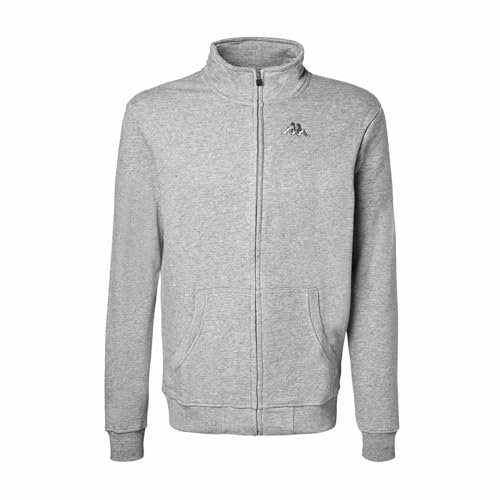 Kappa Herren Zentil JKT Jacke, Grau (Md Mel/Grey Smoked), L von Kappa