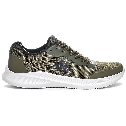 Kappa Herren boldy Sneaker, Grün/Schwarz, 45 EU von Kappa