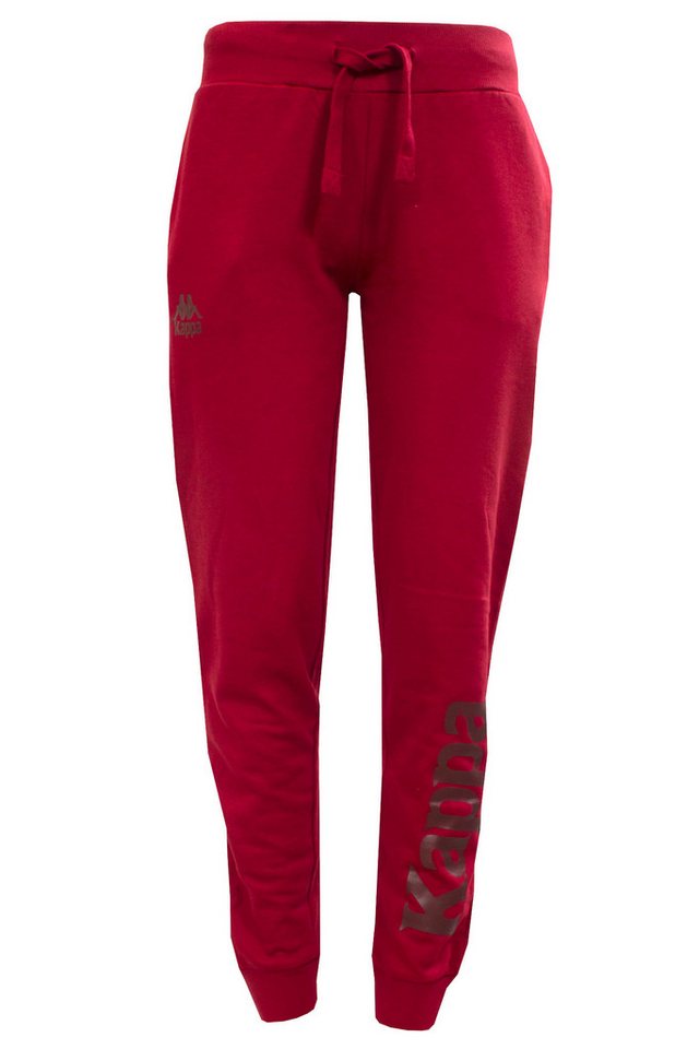 Kappa Jogginghose Kappa Damen Sweathose Sporthose Jogginghose Rot L von Kappa