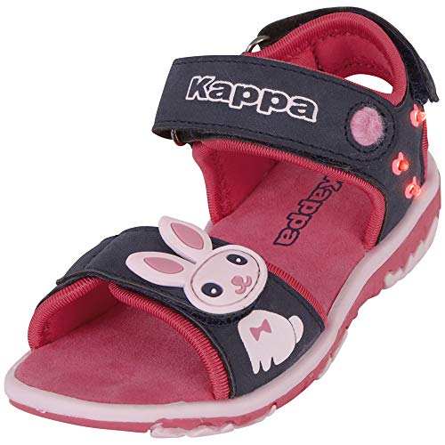 Kappa Jungen Coney K Slipper, 6722 Navy Pink, 26 EU von Kappa