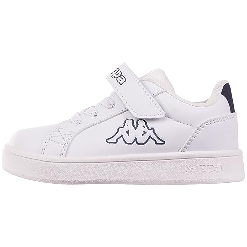 Kappa Jungen Kinder STYLECODE: KELFORD M Unisex Kids Sneaker, White/Navy, 21 EU von Kappa