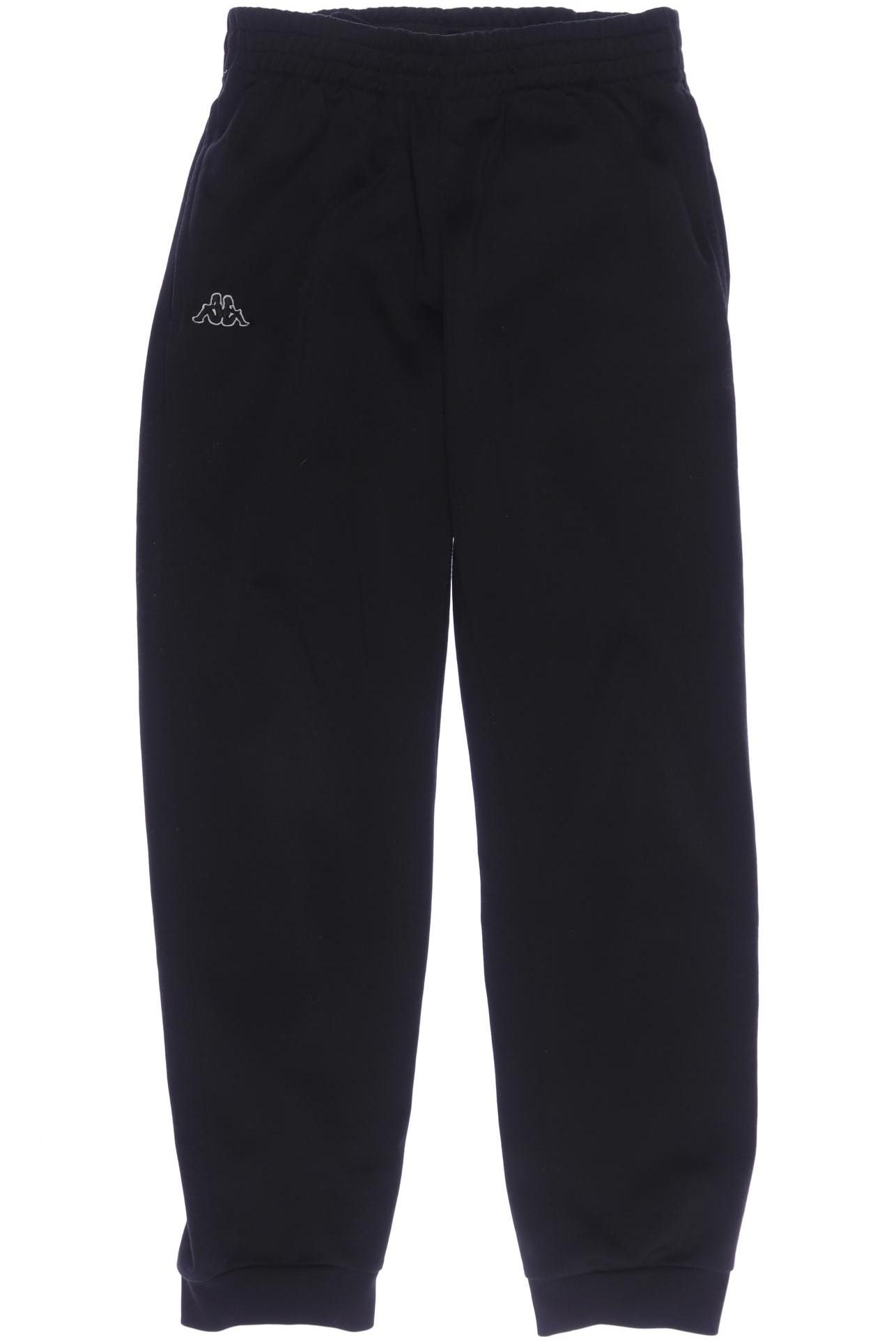 Kappa Jungen Stoffhose, schwarz von Kappa