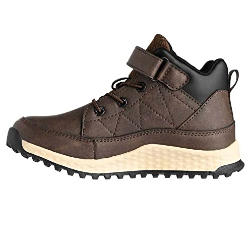 Kappa Jungen Unisex Kinder Andem Ev Kid Sneaker, Braun schwarz, 34 EU von Kappa