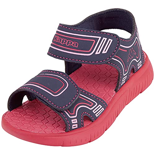 Kappa Unisex Kinder Kaleo K Sandale,Navy/Pink,30 EU von Kappa