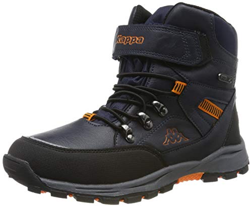 Kappa Jungen Unisex Kinder SKUBB TEX Kids Klassische Stiefel, 6744 Navy/orange, 31 EU von Kappa