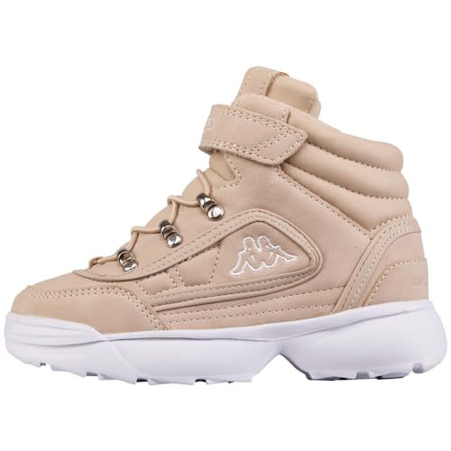 Kappa Unisex Kinder Stylecode: 260916k Shivoo Ice Hi K Sneaker, Sand/White, 33 EU von Kappa