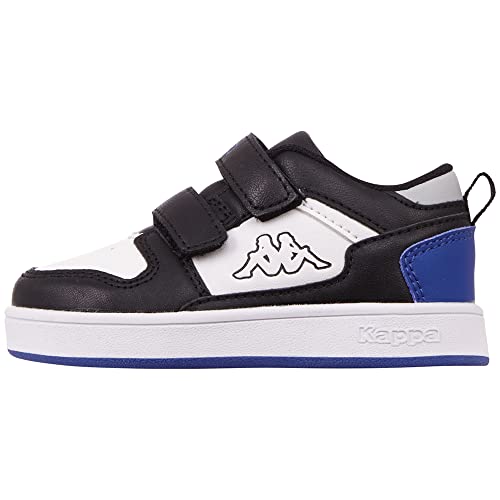 Kappa Jungen Unisex Kinder STYLECODE: 280014M Lineup Low M Sneaker, Black/Blue, 23 EU von Kappa