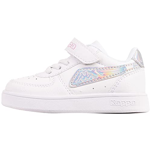 Kappa Jungen Unisex Kinder STYLECODE: 280032M BASH GC M Sneaker, White/Multi, 22 EU von Kappa