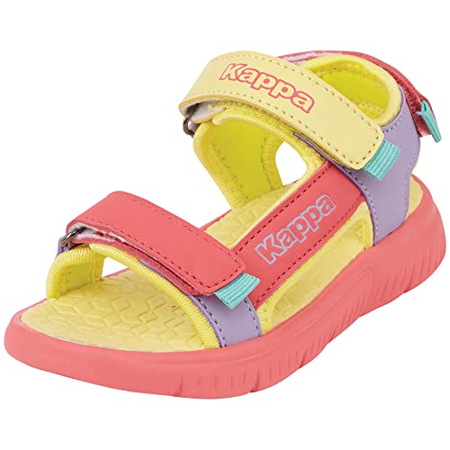 Kappa KANA MF Kids Sandale, Coral/Multi, 31 EU von Kappa