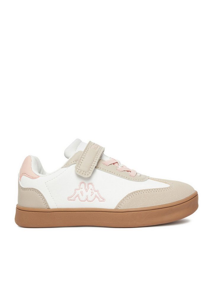 Kappa Kappa Mädchen Sneakers KAPPA-CEO-NF214809(DZ) Weiß Hellrosa Weiß Sneaker von Kappa