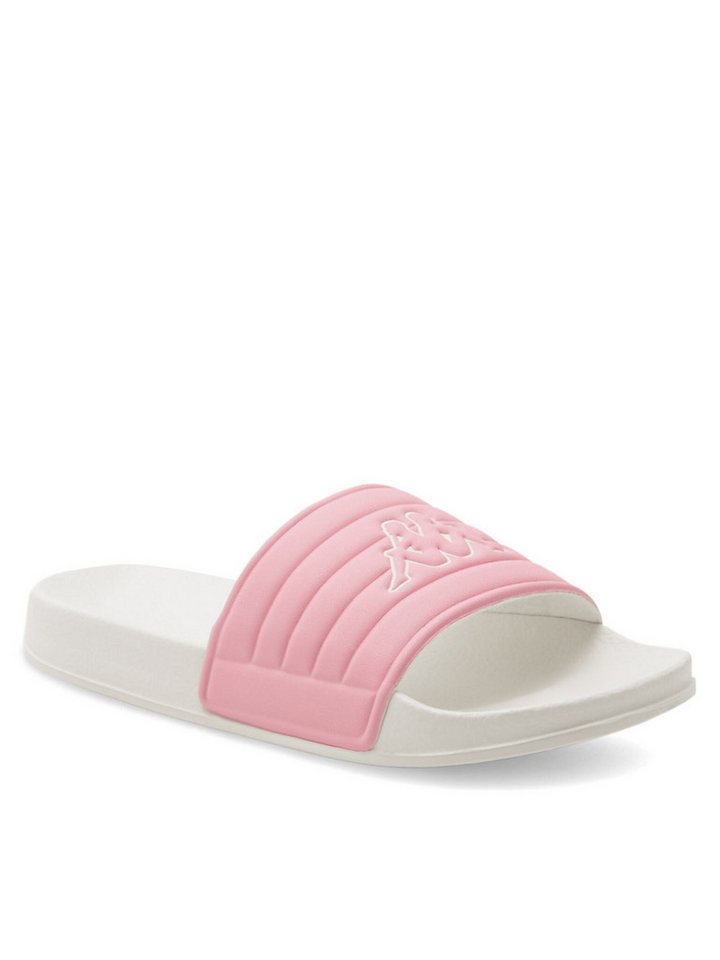 Kappa Pantoletten Logo Noles 331H2RW-A9I Rosa Pantolette von Kappa