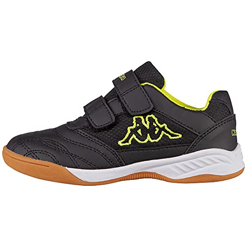 Kappa Kinder Turnschuhe STYLECODE: 260509K KICKOFF K Größe 34 Black/Yellow von Kappa