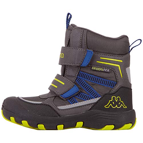 Kappa Kinder Winterboots STYLECODE: 260805K BLACKPOOL TEX K Größe 28 Grey/Lime von Kappa