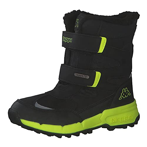 Kappa Kinder Winterstiefel CEKIS TEX K 260903K Black/Lime 31 von Kappa